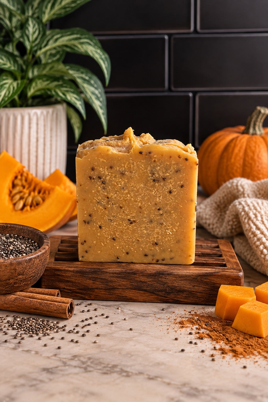 Pumpkin Chia Soap